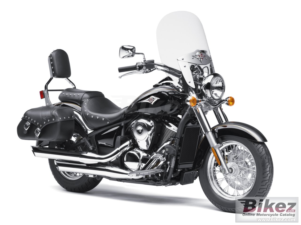 Big Kawasaki vulcan 900 classic lt picture and wallpaper from Bikez.com
